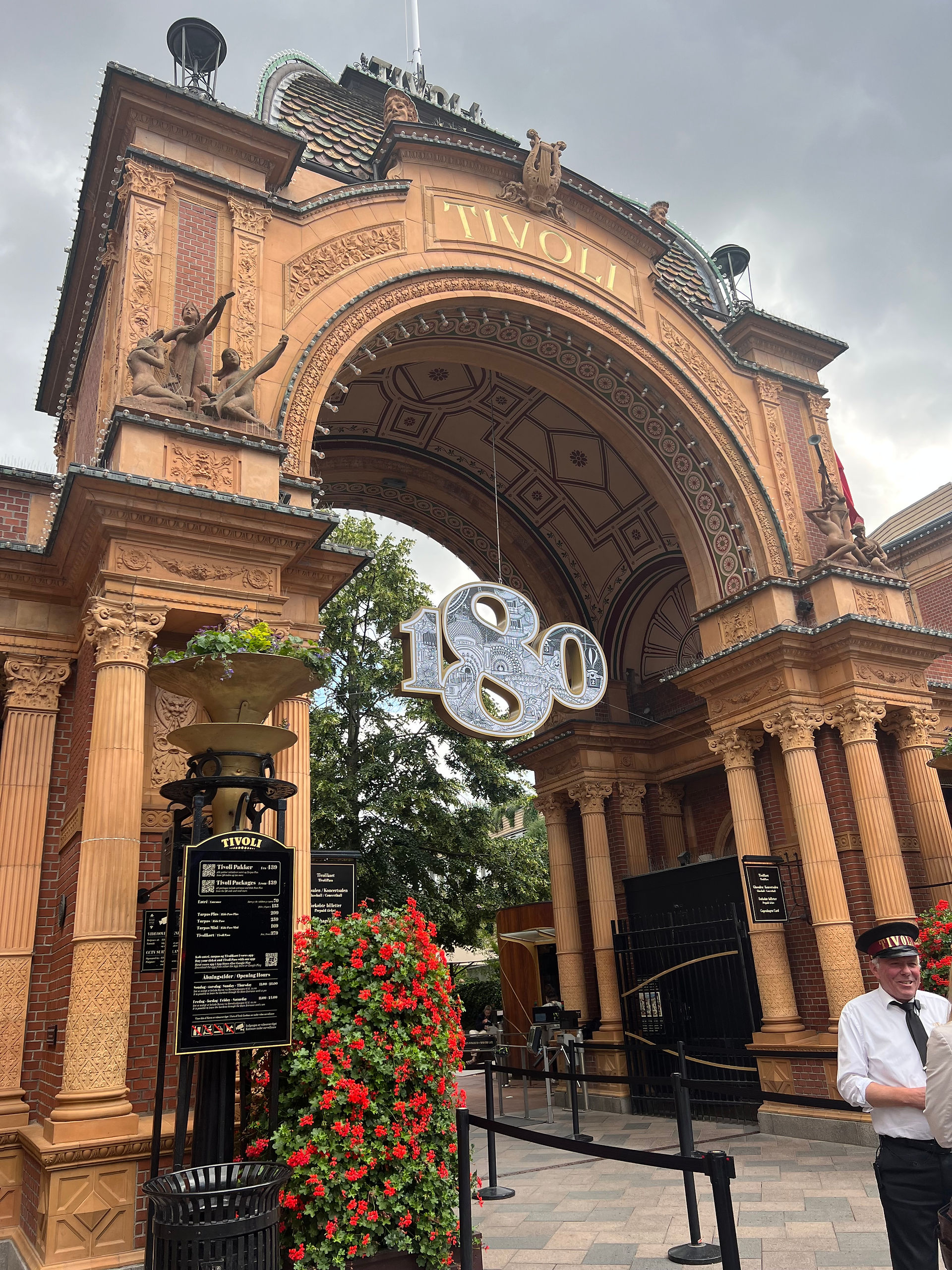 Tivoli Gardens, Copenhagen, Denmark