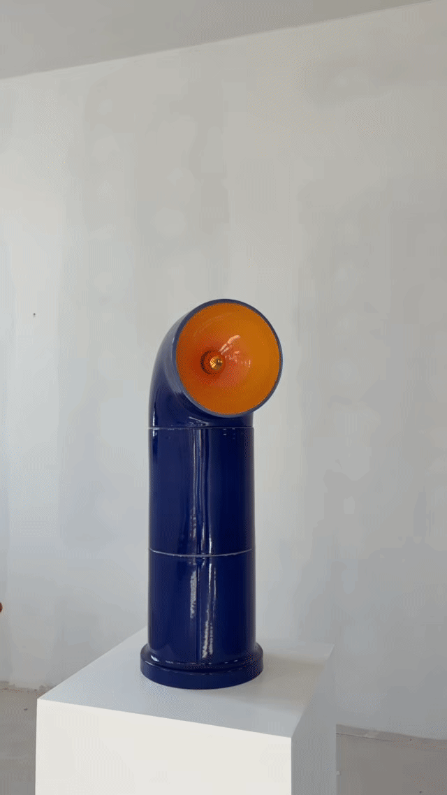 Thumbnail: FAT OP / #002 / three pieces / ceramic standing lamp
