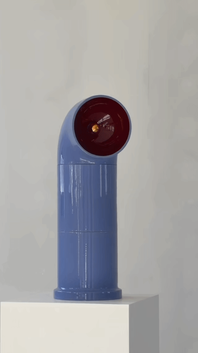 Thumbnail: FAT OP / #004 / three pieces / ceramic standing lamp
