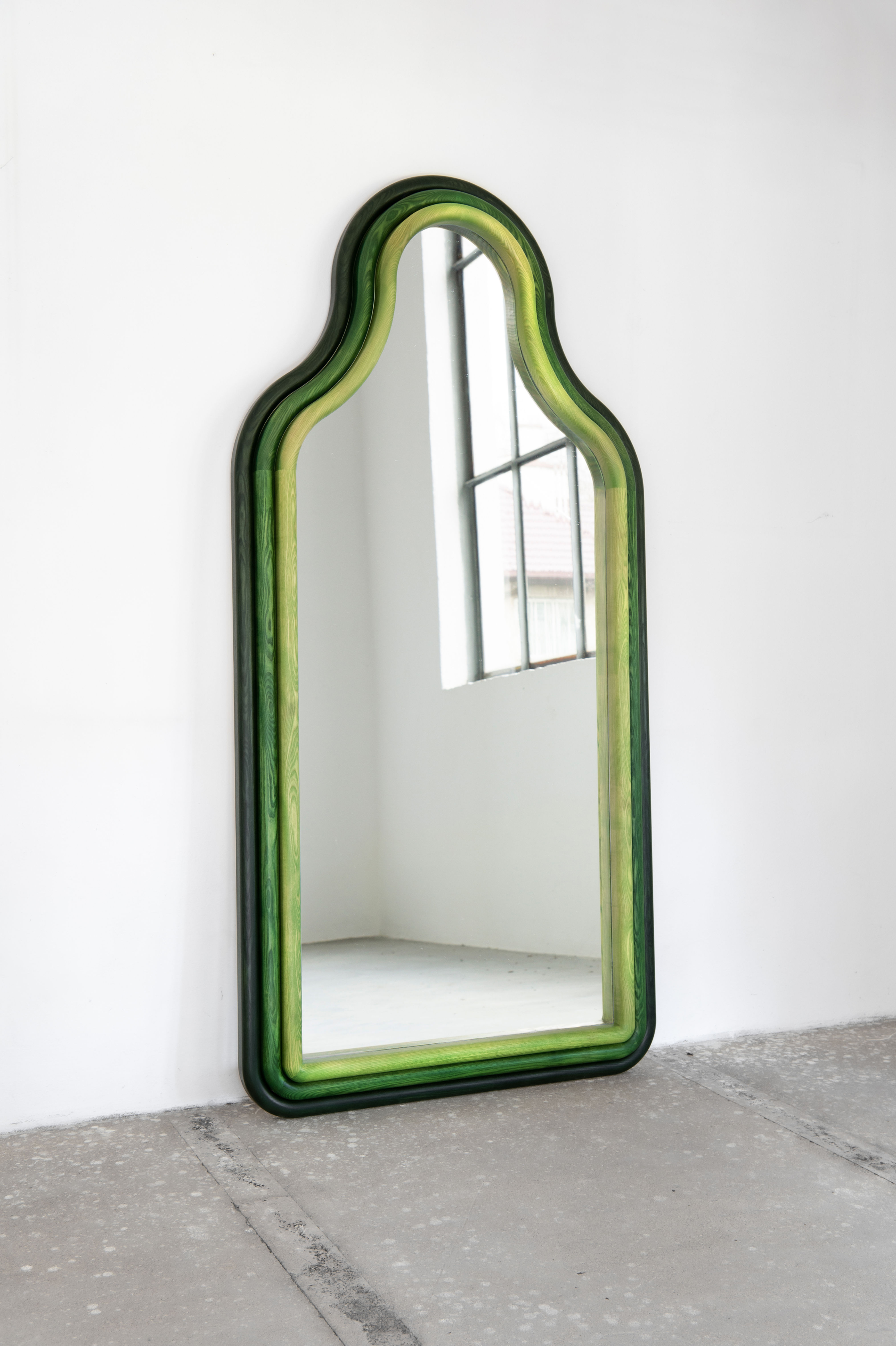 Wooden mirror huge size