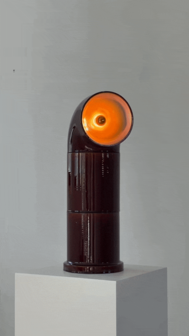 Thumbnail: FAT OP / #001 / three pieces / ceramic standing lamp