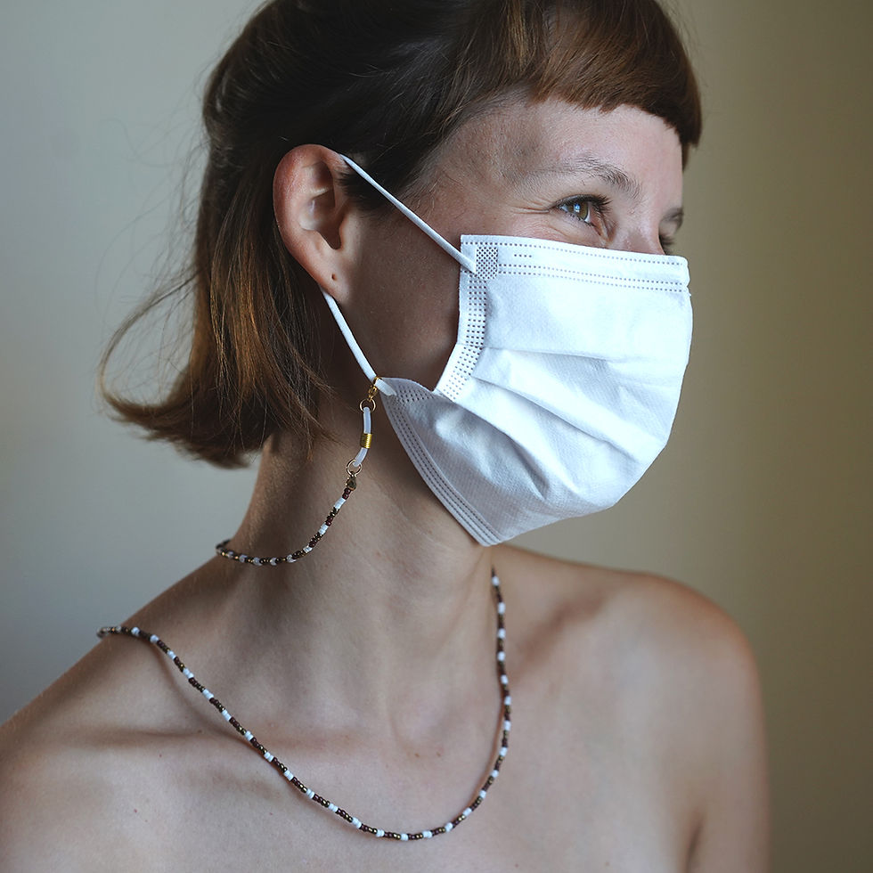 Maasai Maske- Brillenkette #31