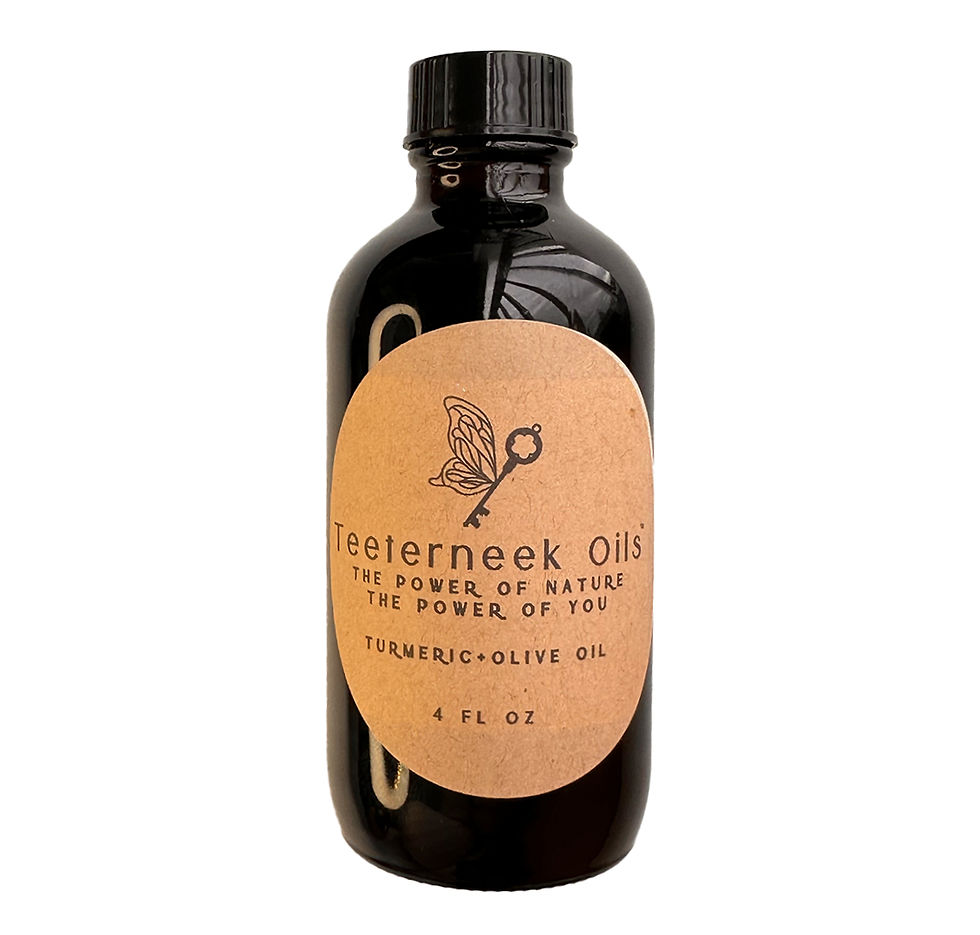 4 oz. - Turmeric & Olive Oil Bottle