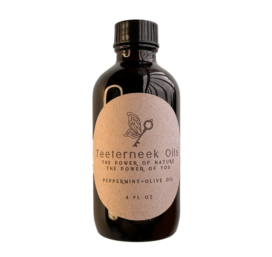 4 oz. - Peppermint & Olive Oil Bottle