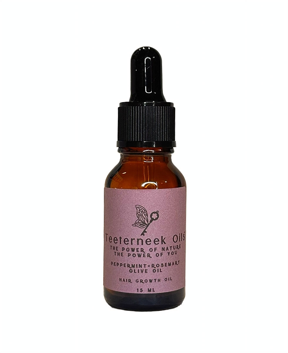 15 mL Peppermint, Rosemary & Olive Hair Growth Oil