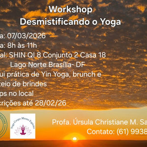 Workshop Desmistificando o Yoga