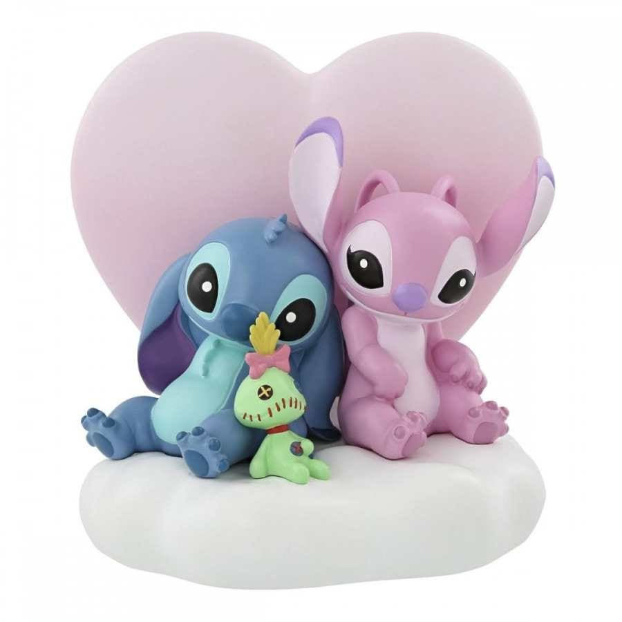 Figurine Stitch Et Angel Disney Grand Jester