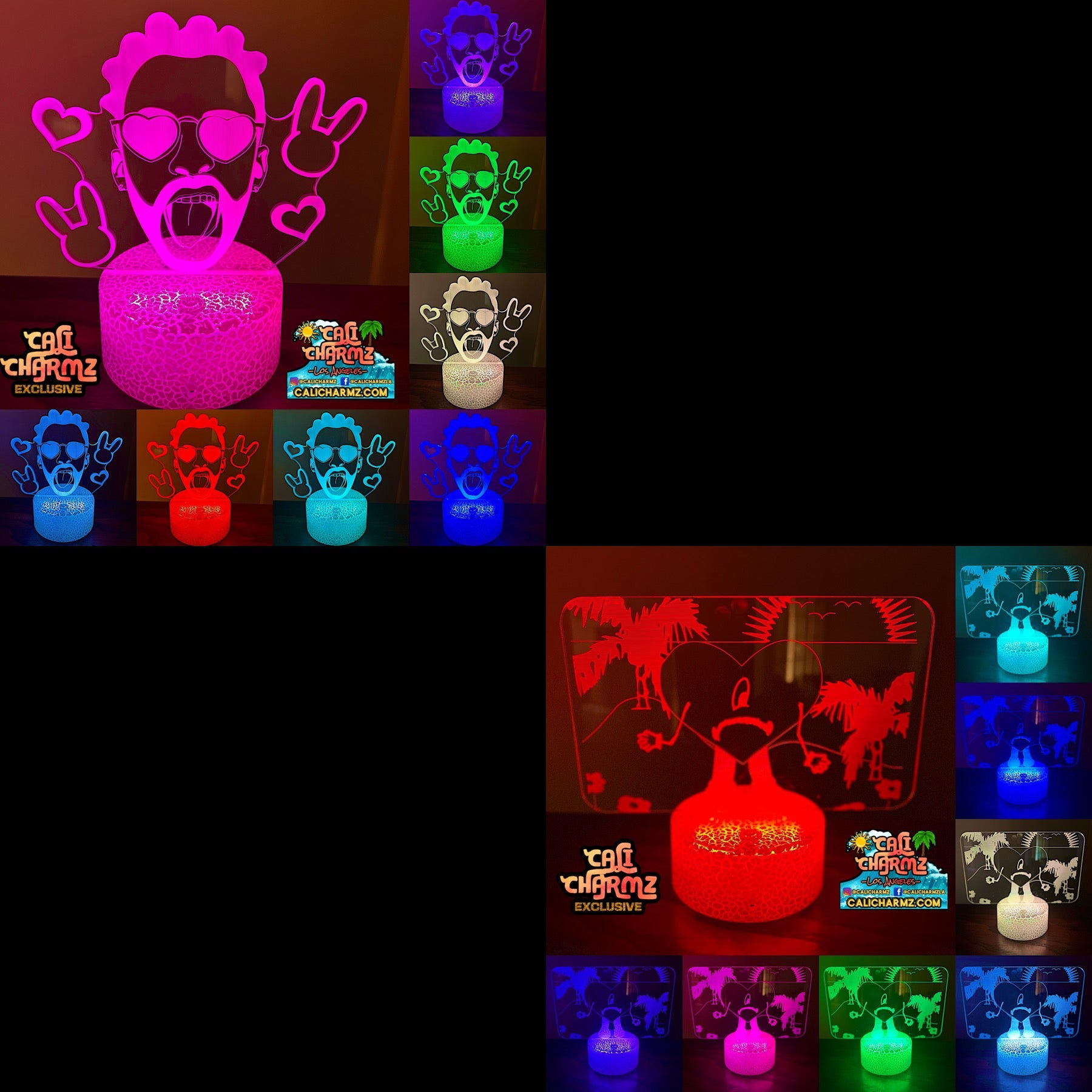 Bad Bunny LED Light Up Lamp