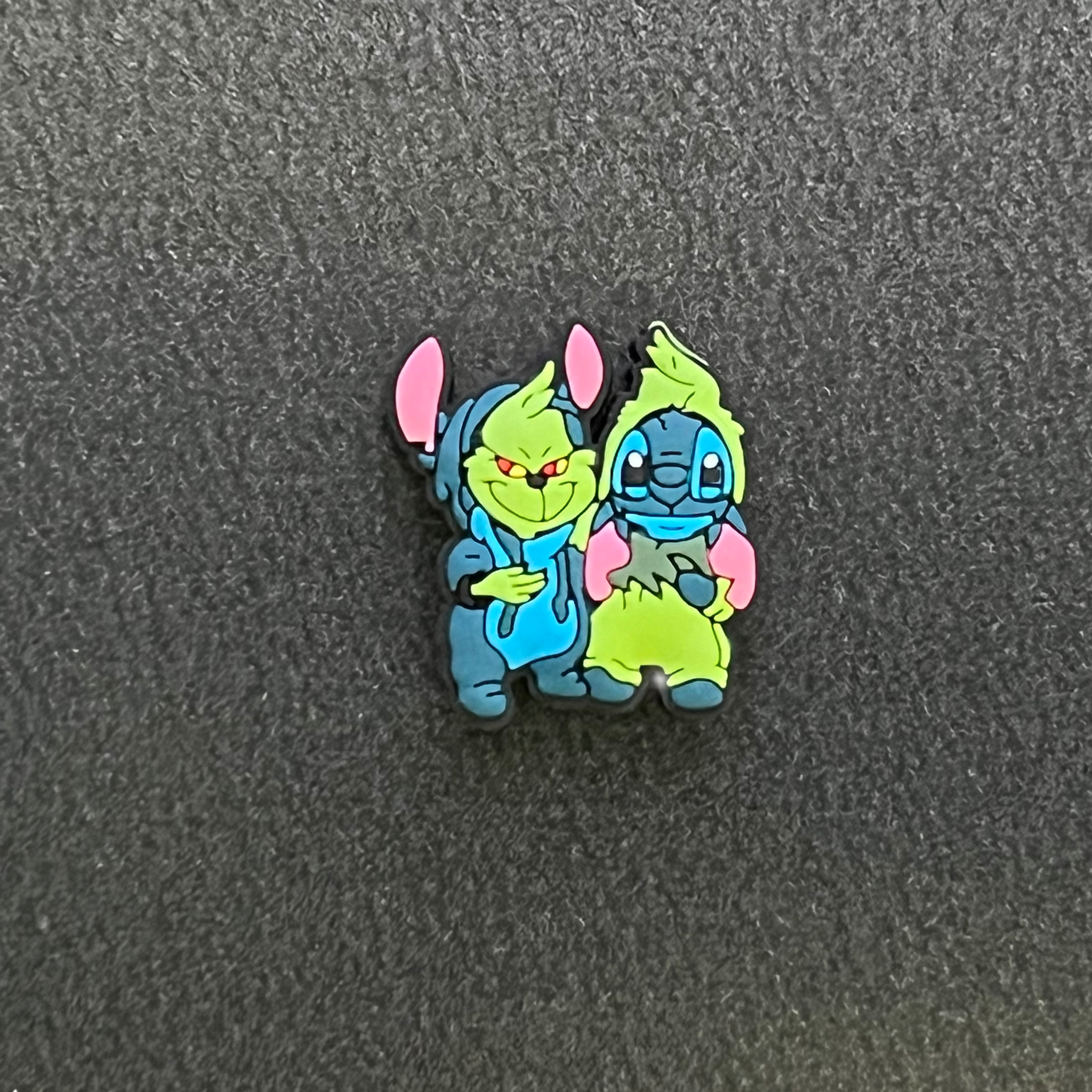 Stitch x Grinch Charm