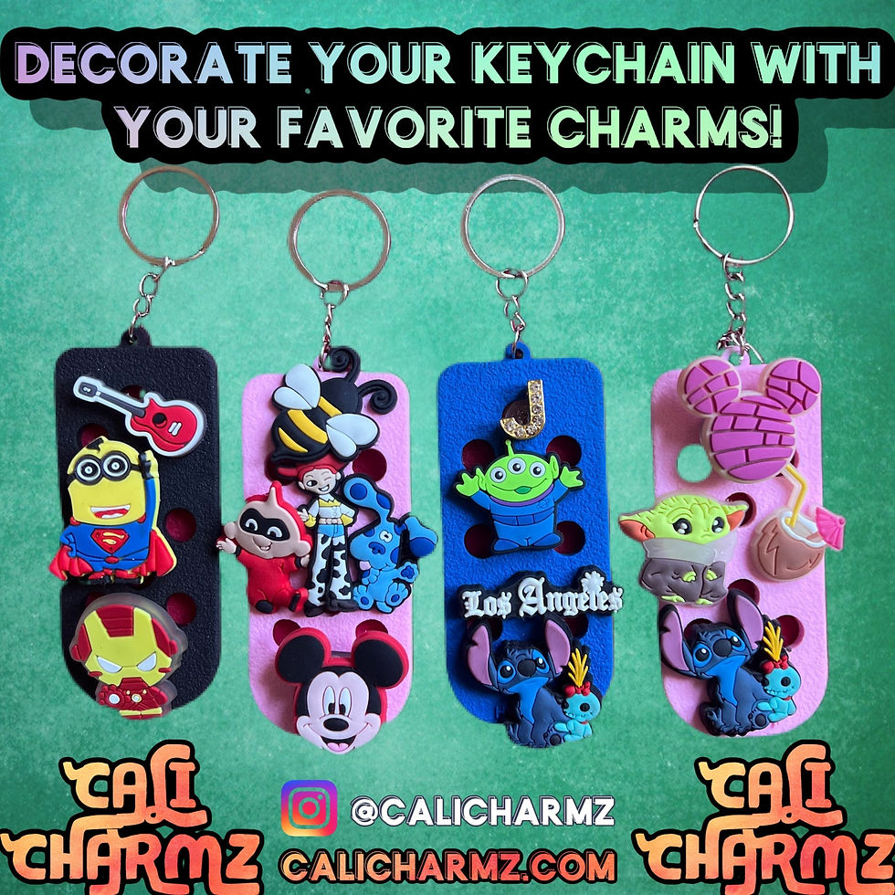 Thumbnail: Croc Charm Keychain