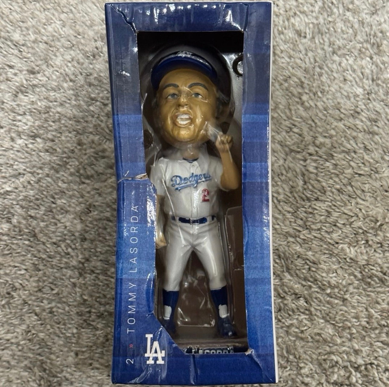 BRAND NEW Tommy Lasorda 2019 Los Angeles Dodgers Bobblehead SGA LA