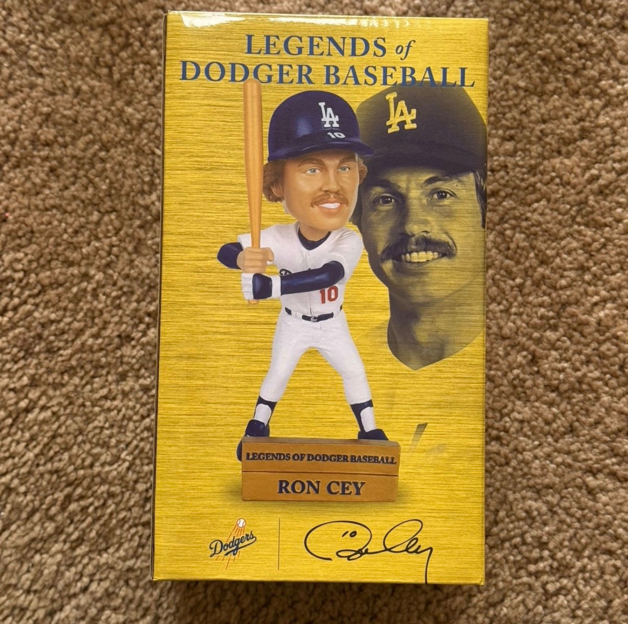 BRAND NEW Ron Cey 2025 Los Angeles Dodgers Bobblehead SGA LA
