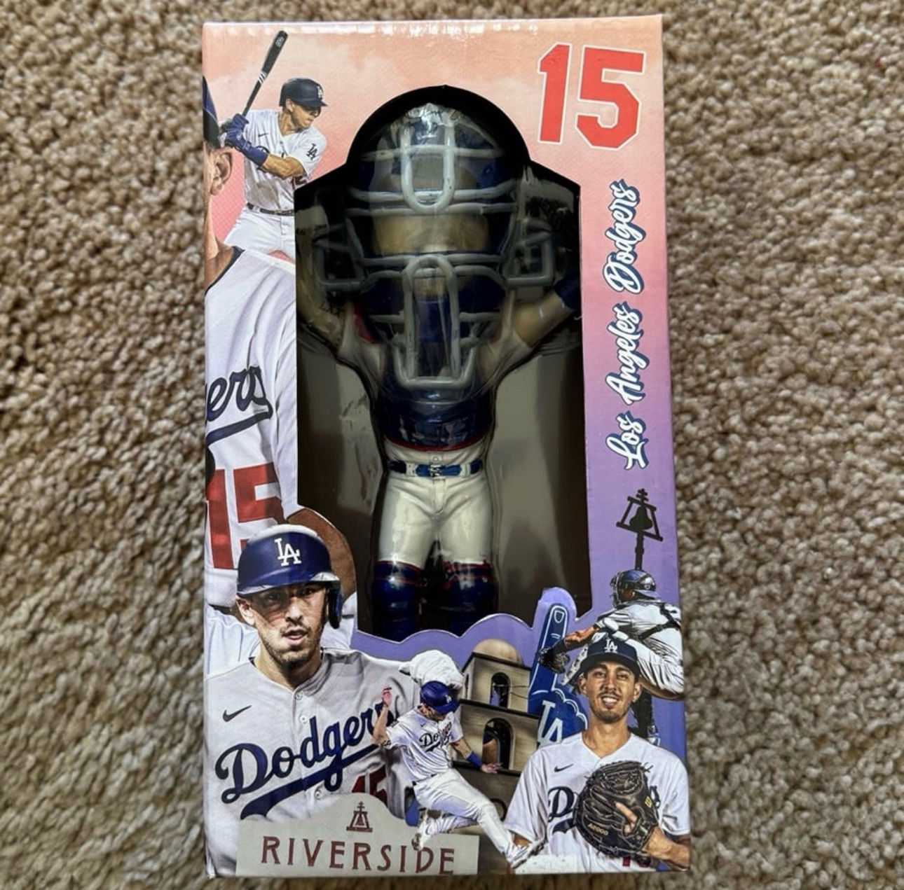 BRAND NEW Austin Barnes 2022 Los Angeles Dodgers Bobblehead SGA LA