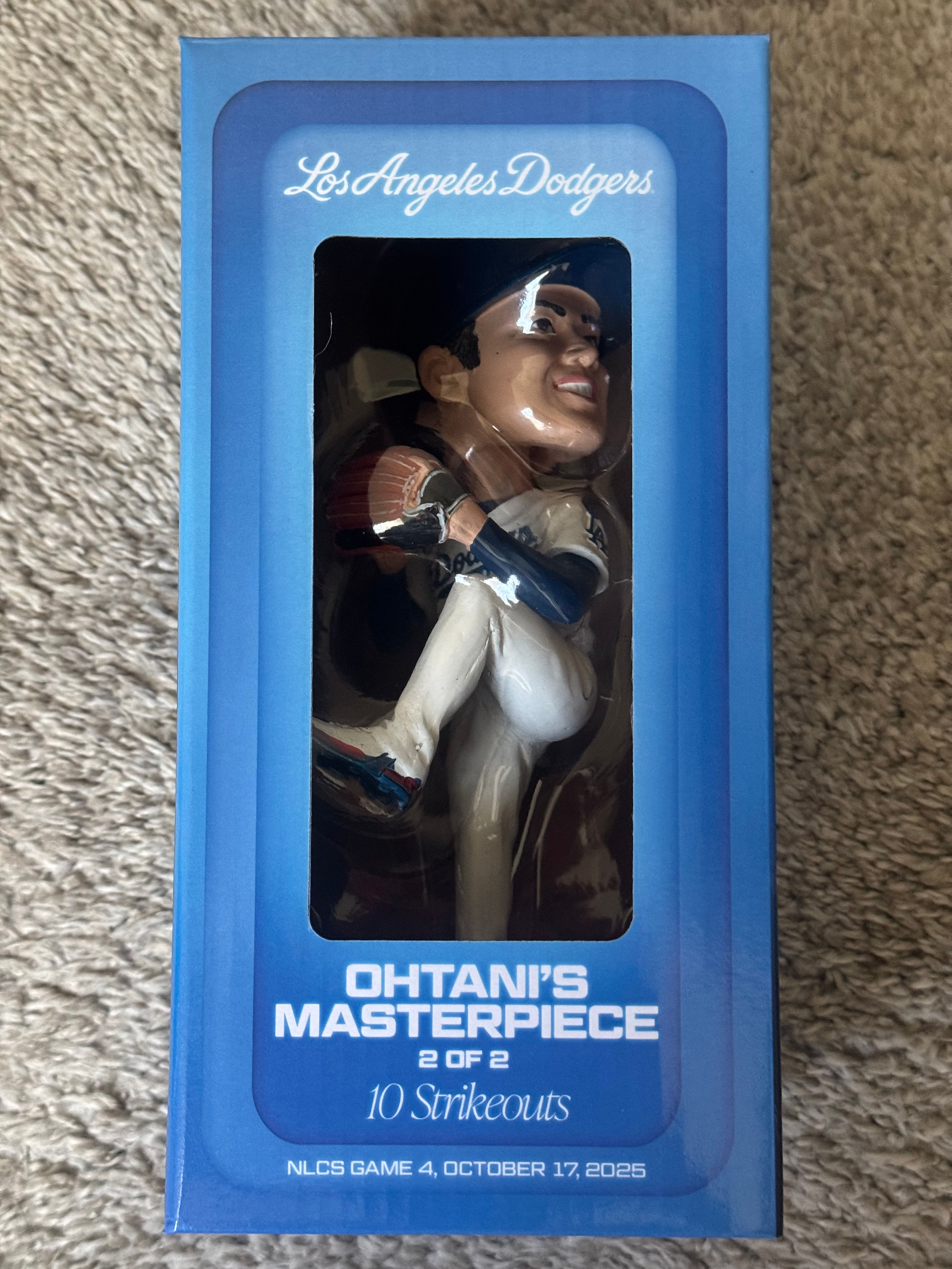 BRAND NEW Shohei Ohtani 2026 Greatest Game Los Angeles Dodgers Bobblehead SGA LA