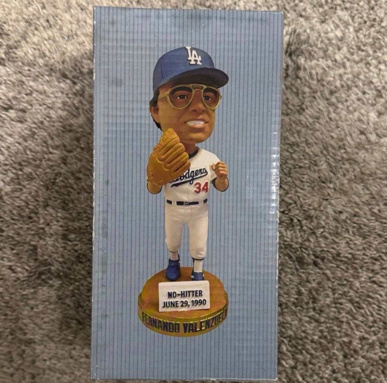 BRAND NEW Fernando Valenzuela 2012 Los Angeles Dodgers Bobblehead SGA