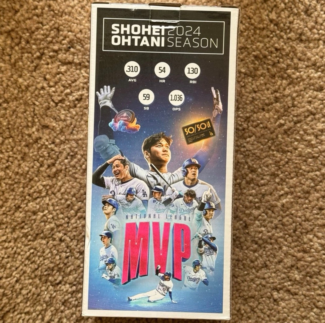 BRAND NEW Shohei Ohtani MVP 2025 Los Angeles Dodgers Bobblehead SGA LA