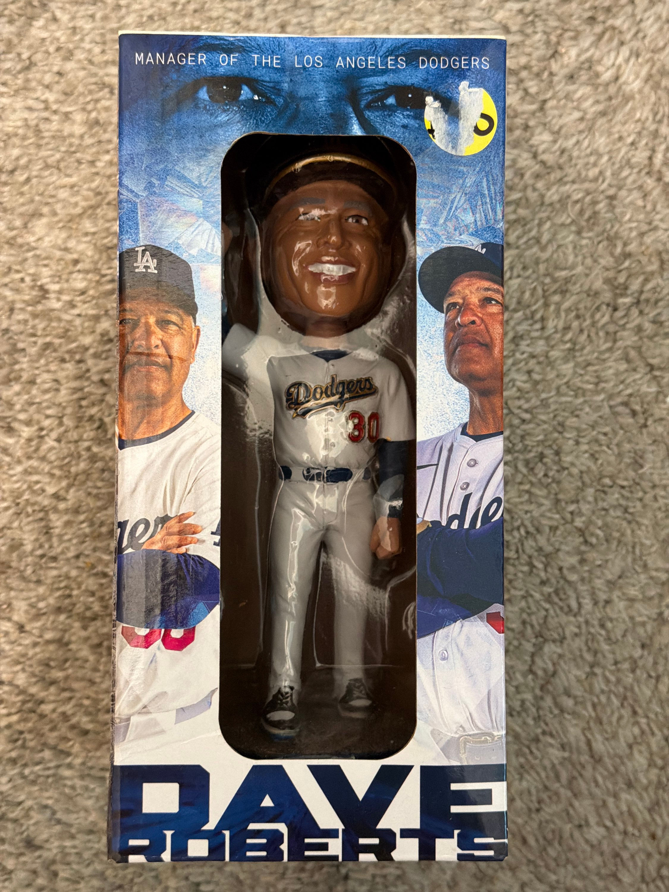 BRAND NEW Dave Roberts 2026 Los Angeles Dodgers Bobblehead SGA LA