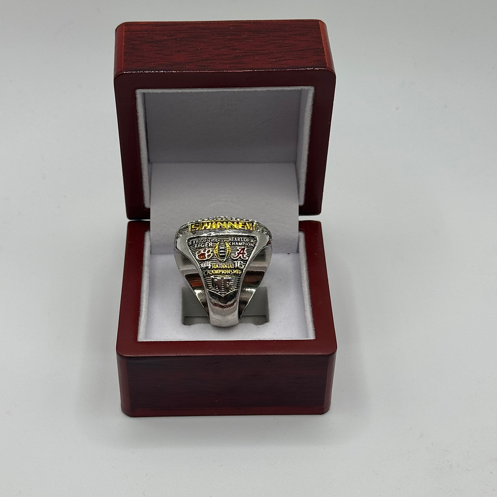 Thumbnail: Clemson Tigers 2018 College Football CHAMPIONSHIP RING