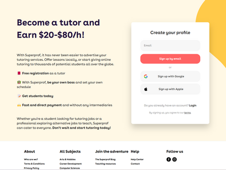 Make Money Online by Teaching What You Know: A Deep Dive into Superprof