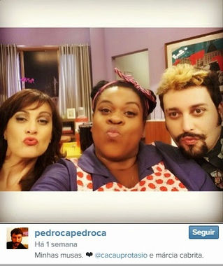 Rolou pelo instagram...