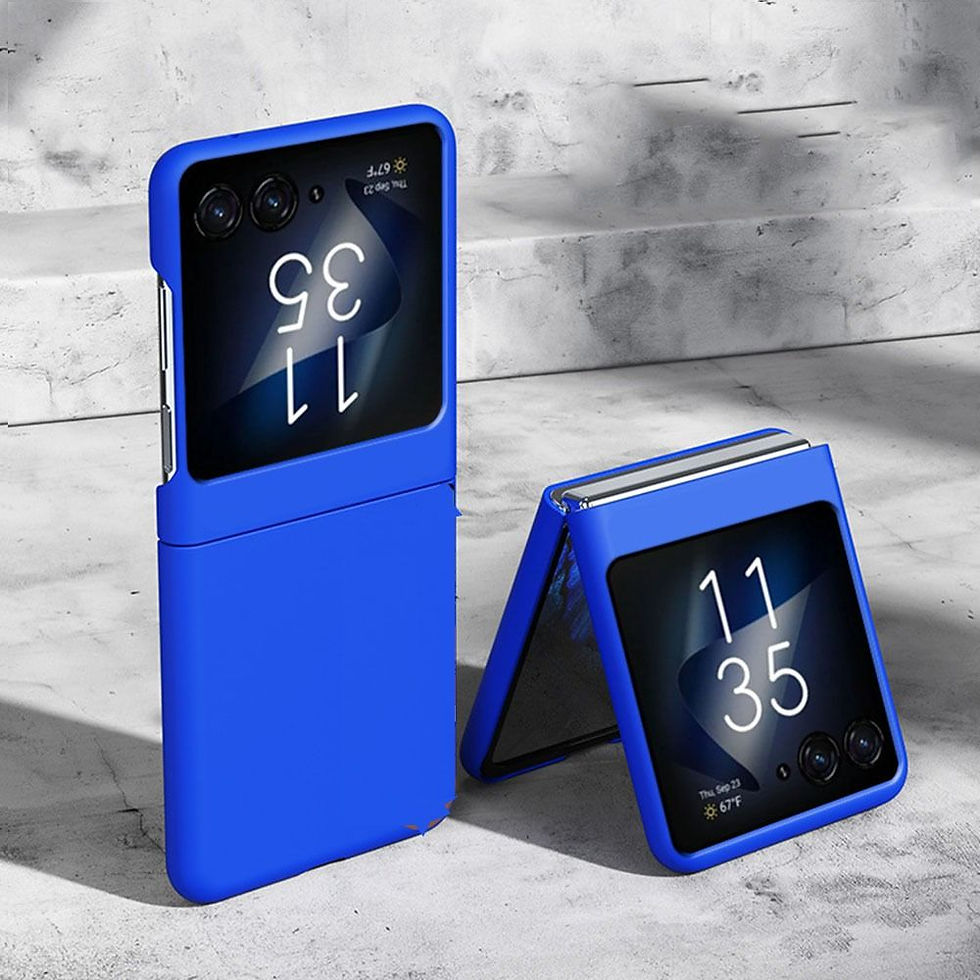 Thumbnail: Minimalist Slim Case Phone Case For Motorola Razr 40 Ultra Fashion Solid Color F