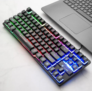 Wolf K16 Wired 87-Key Gaming Mechanical Keyboard
