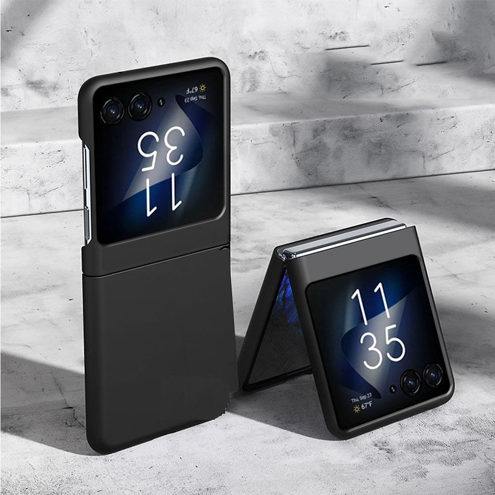 Thumbnail: Minimalist Slim Case Phone Case For Motorola Razr 40 Ultra Fashion Solid Color F