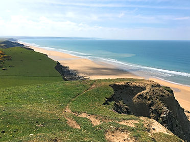 View towards Sandymouth, Bude