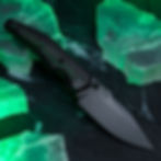 Black PVD 20CV / Black PVD Ti Handles / Glow Carbon Fiber