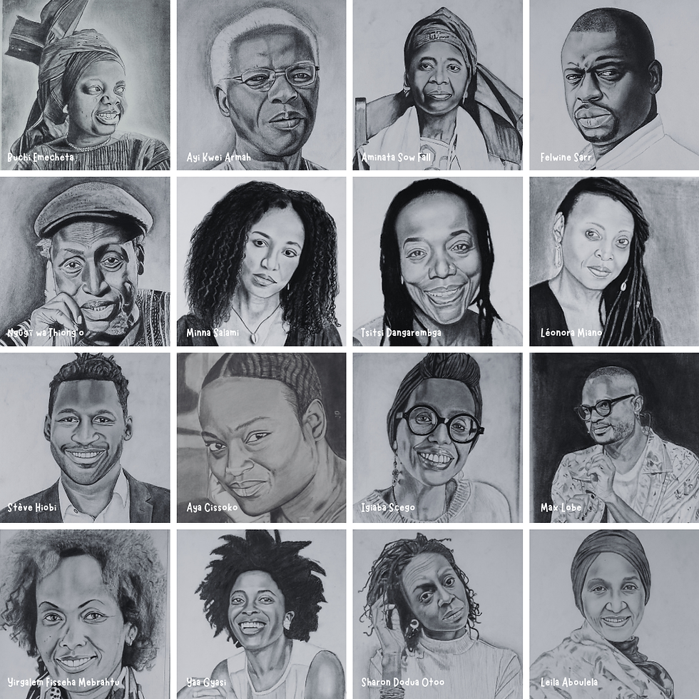 Autor*innen der Afro-Literatur Ausstellung 2025