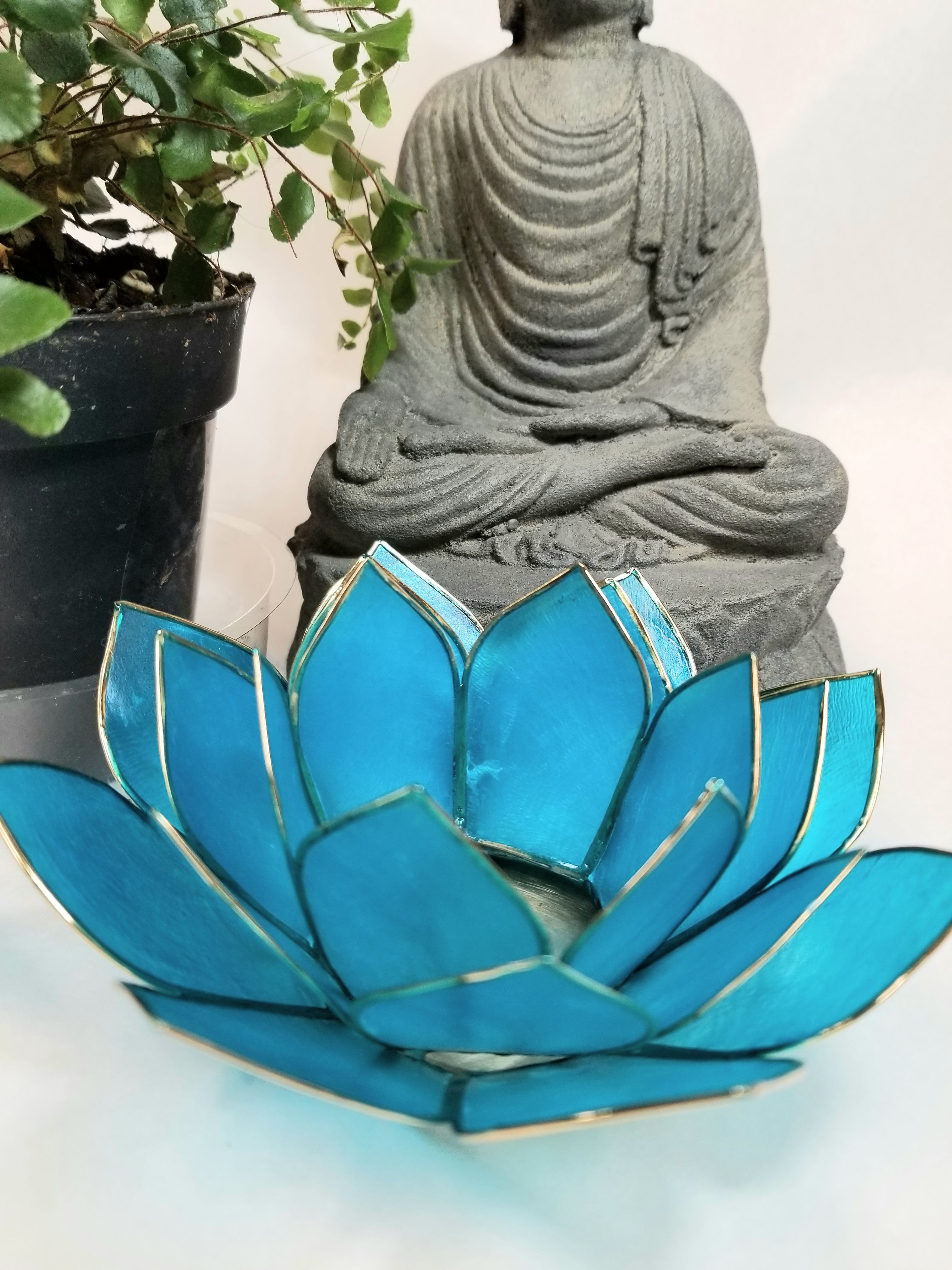 Capiz Shell Tea Light Holder