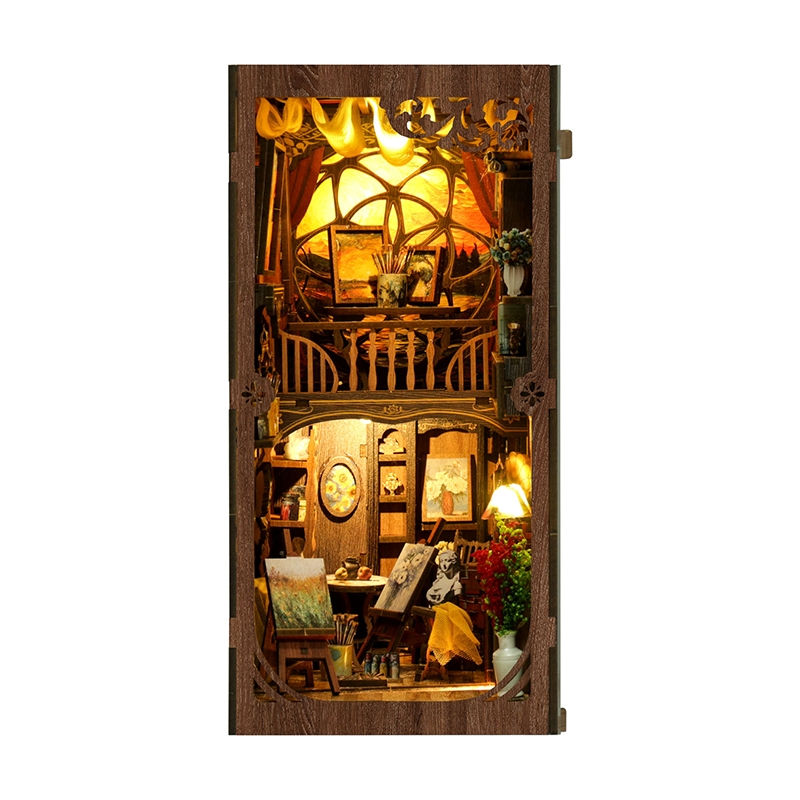 Thumbnail: DIY Book Nook Kit: Golden Twilight Studio