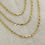 Thumbnail: 18k Gold Filled Chain Necklace