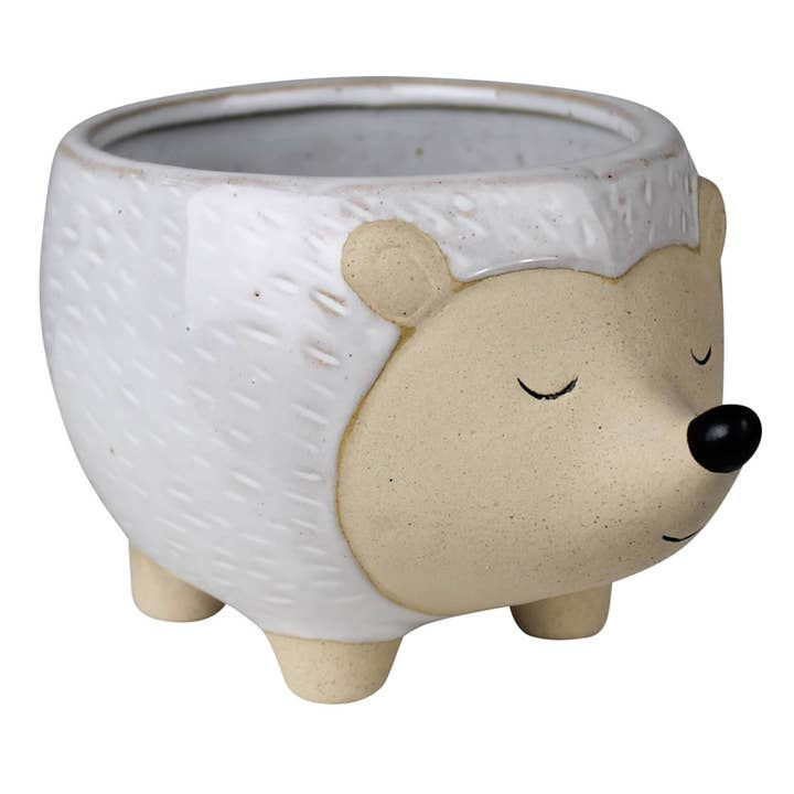 Ceramic Hedgehog Pot