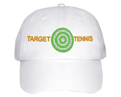 Thumbnail: Embroidered Target Tennis Hat