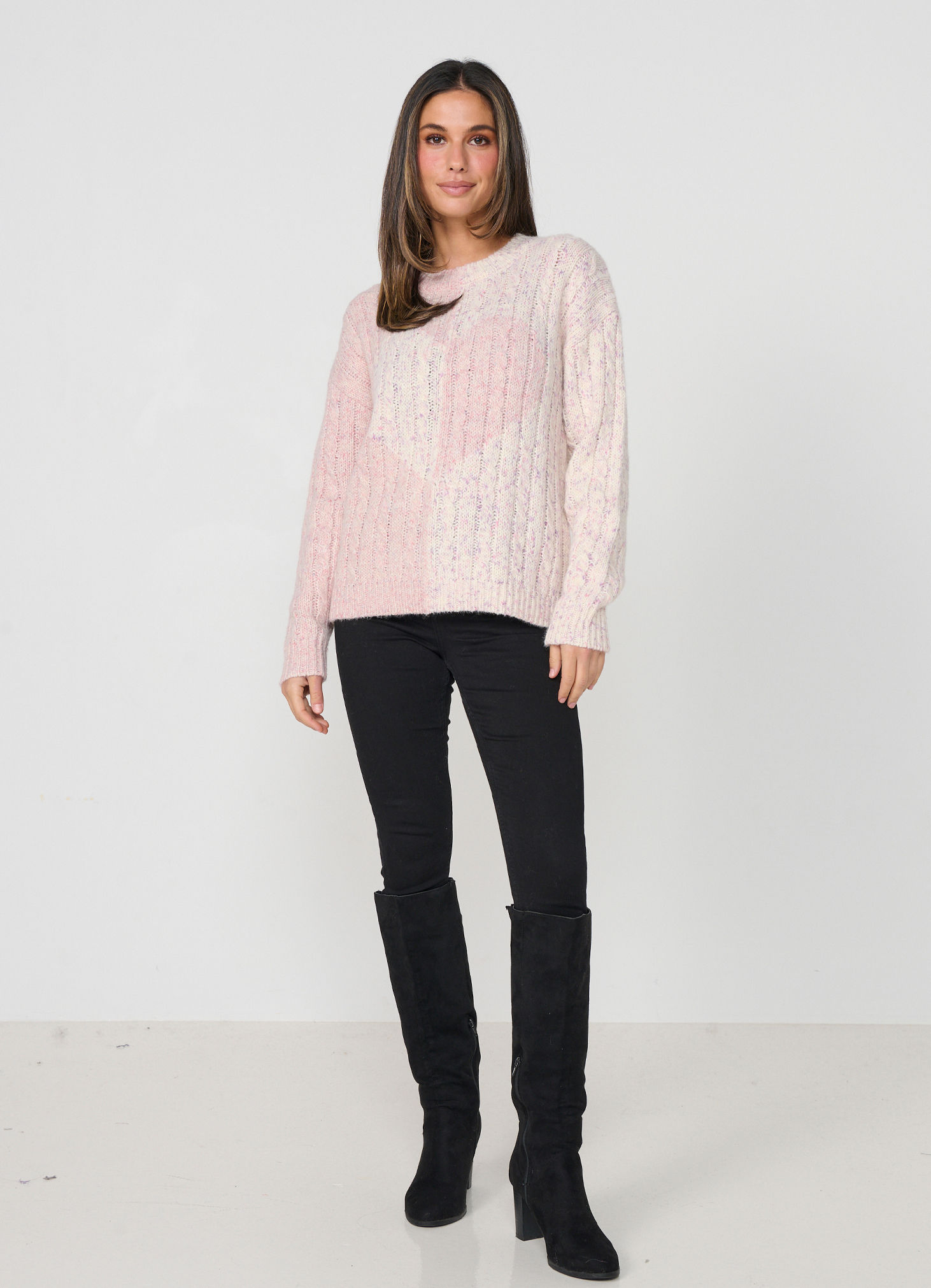 Dois Corações Jumper in Pink