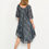 Thumbnail: Cotton Bias Cut Dress in Grey