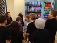 Students embrace new book vending machine