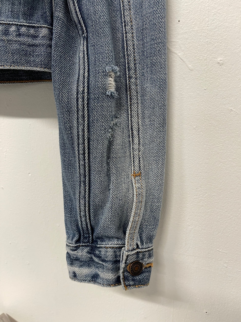 Thumbnail: Hand Painted Denim- Fly Free