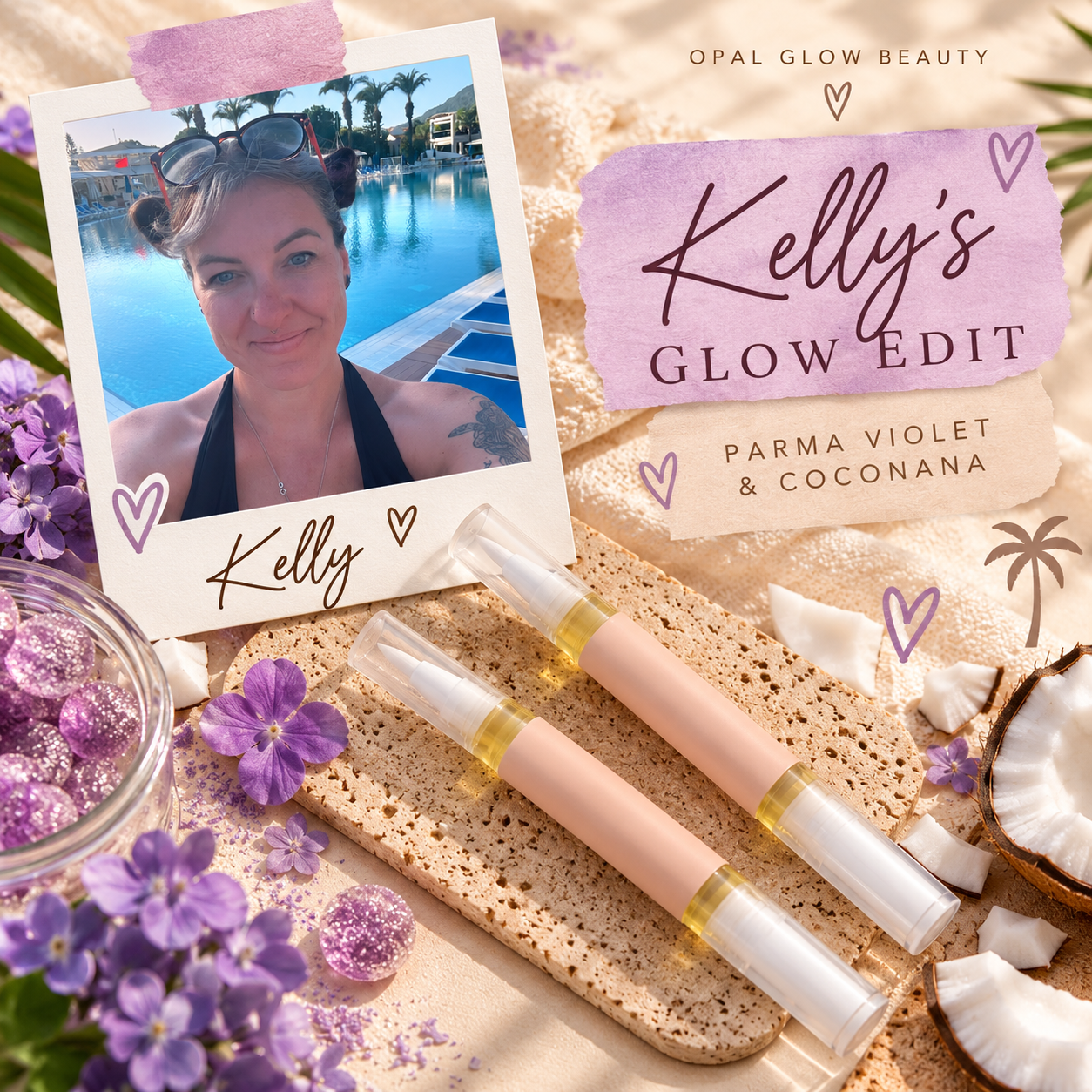 Kelly's Glow Edit – 2-Piece Glow Oil Set