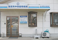 群馬町中央動物病院外観