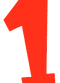 数字の１のイラスト