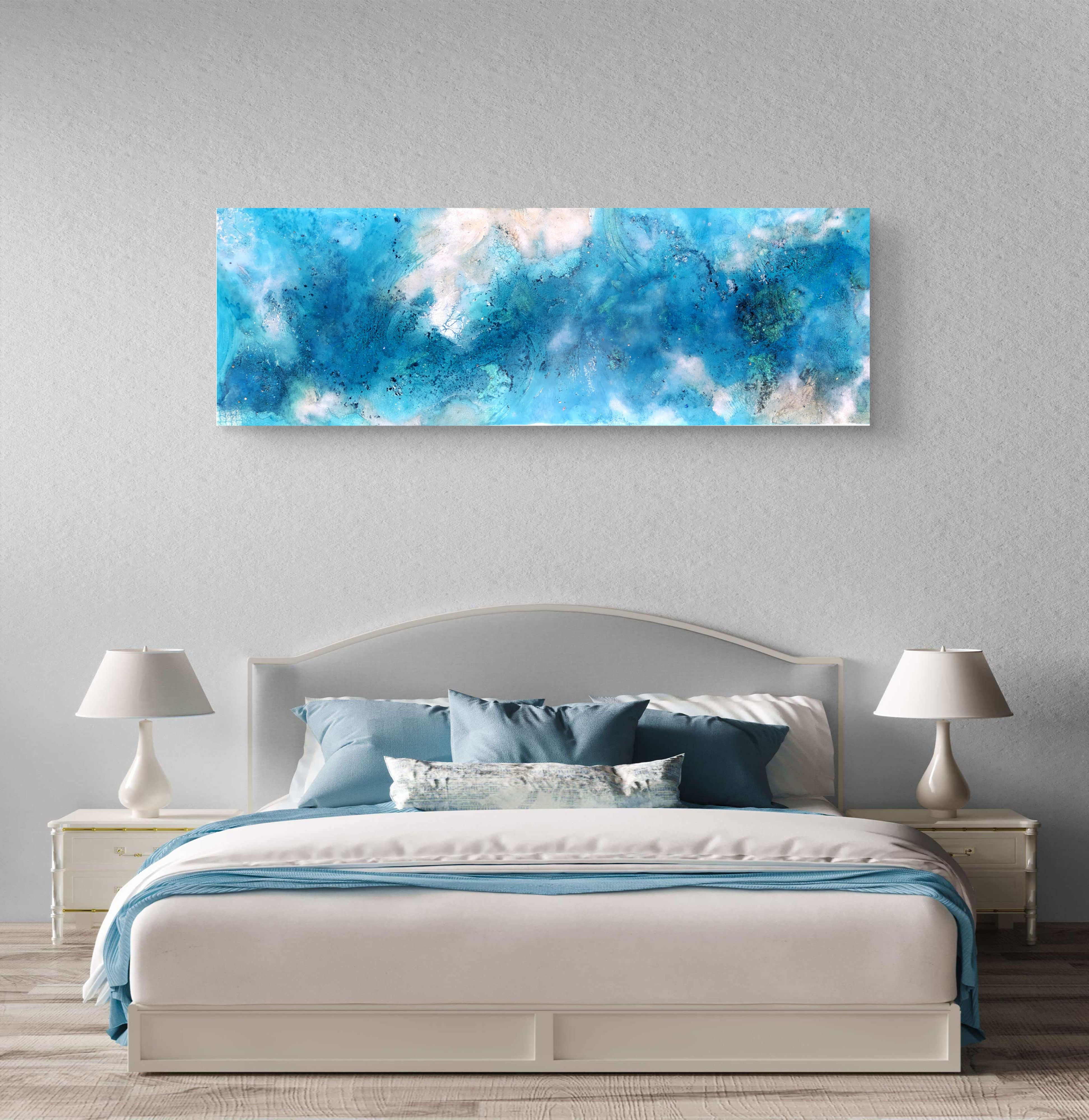 Carribean Blue (120x40cm)