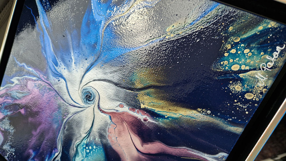 Thumbnail: Galactic Vortex (35x35cm)