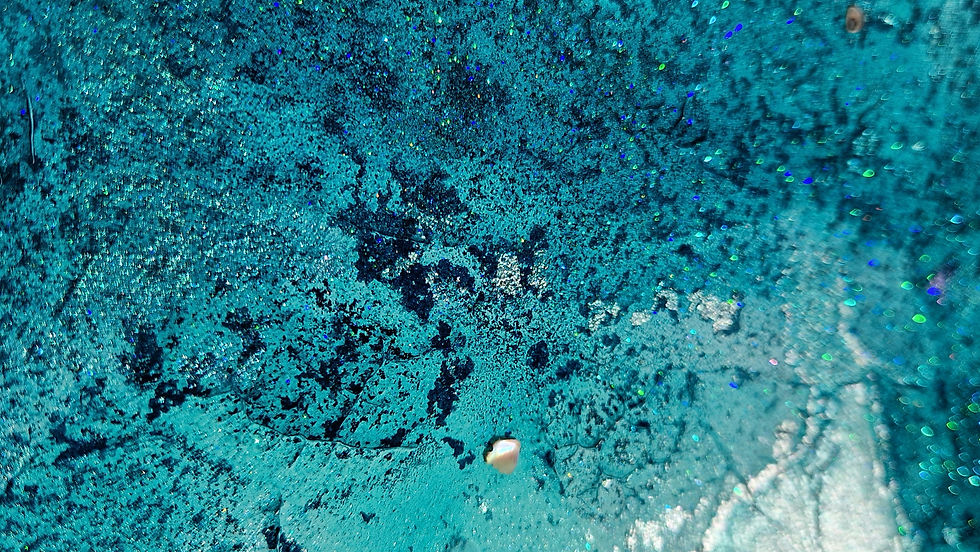 Thumbnail: Caribbean Blue (120x40cm)