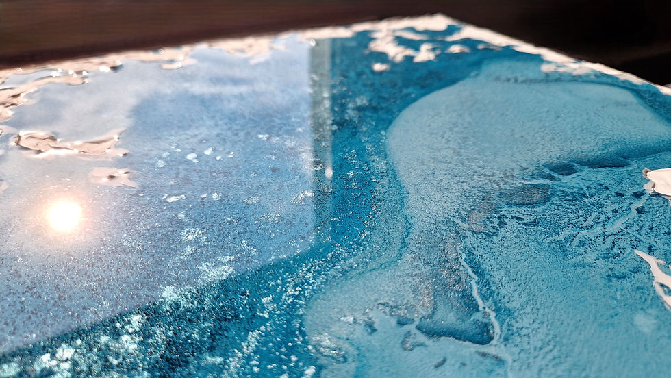 Thumbnail: Glacial Seas (40x40cm)