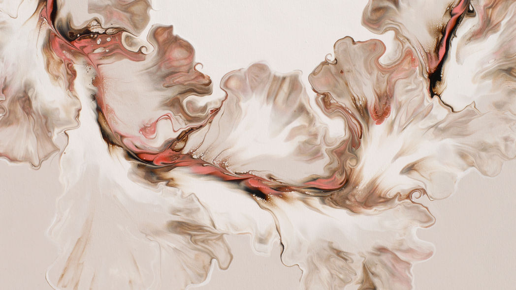 Whispearl Acrylic Painting Fluid Art Fluid Painting Canvas Acrylbild Kunstbild Acryl Gemälde Mixed Media Mischtechnik Epoxy Resin Artwork Epoxidharz Kunstwerk