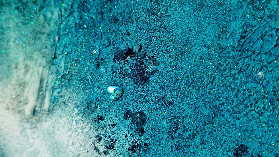 Thumbnail: Caribbean Blue (120x40cm)