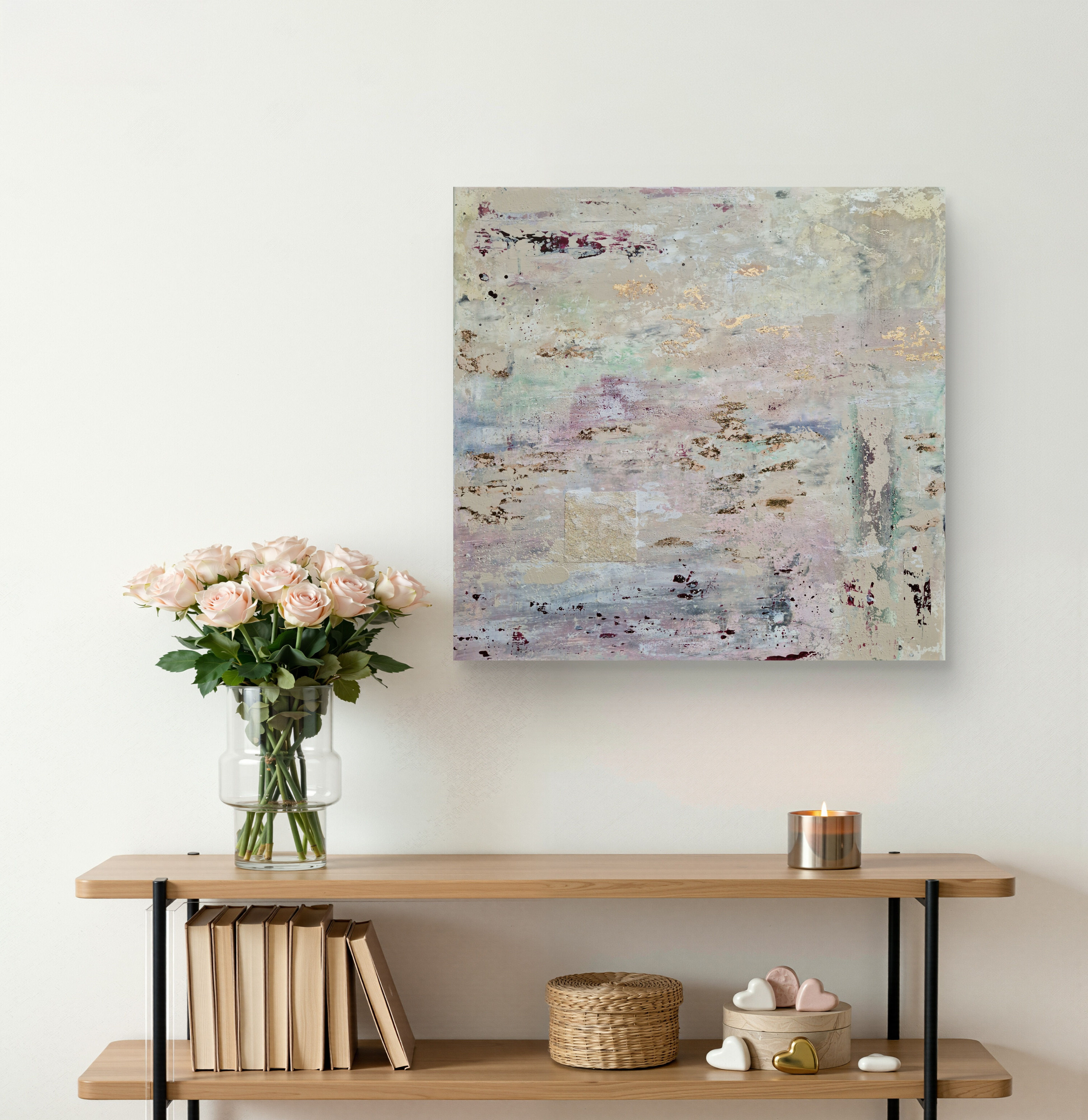 What grew from change (50x50cm)