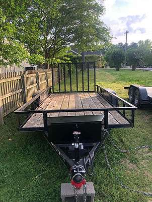 utility trailer rental, 7000lb